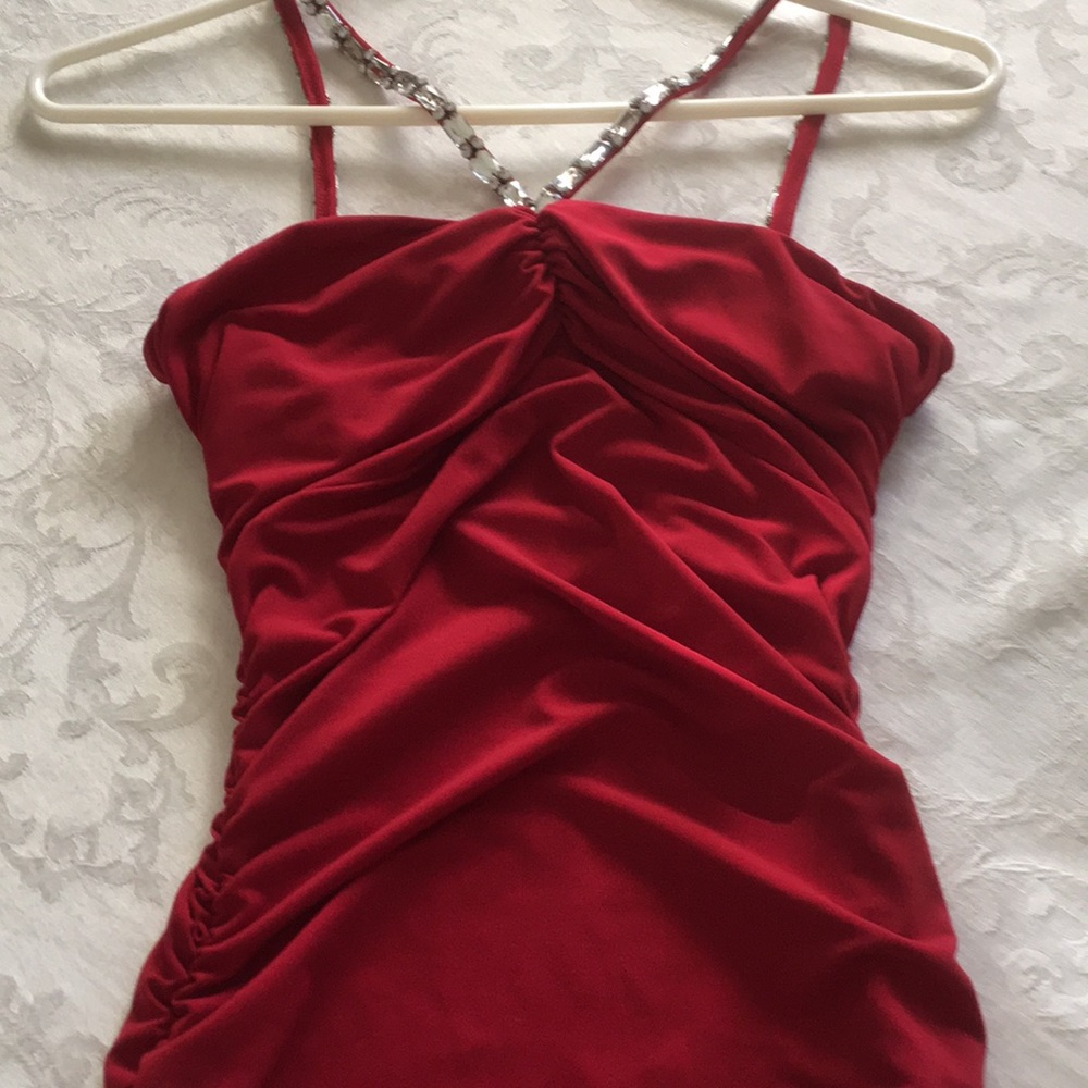 Victoria’s Secret/Moda  Red cocktail dress Sz S